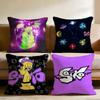 S-Saiko S-Sakura Spanish Cushion Cover Multi-Scene Pillow Cover for Home & Car - Reversible, Soft & Durable for Daily Use