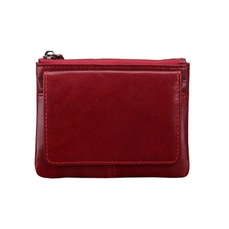 Hakiki Deri Bozuk Para Cüzdanı Retro Bozuk Para Kesesi Mini Cüzdan Erkek ve Kadın Bozuk Para Cüzdanları Yaratıcı Bozuk Para Cüzdanı