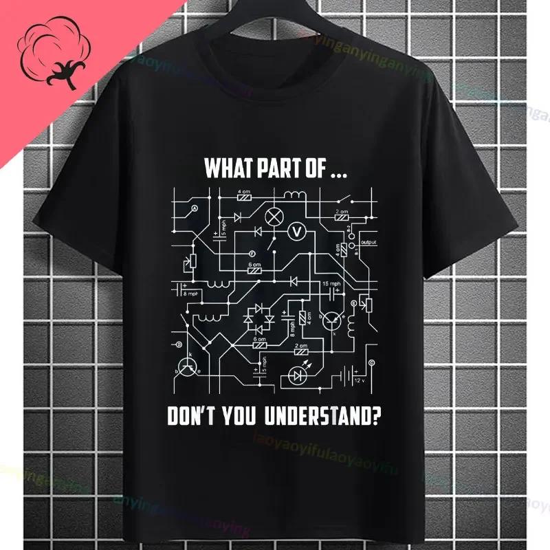 100 Cotton Funny Electrical Design Tshirt Electrician For Unisex Crew Neck Short Sleeve Powerline Electricians Tee