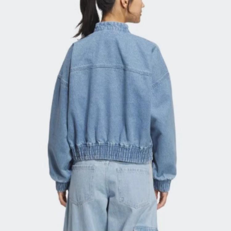(WMNS) adidas CTT Jacke Asien-Größe 'Light Denim' Damen JZ9924