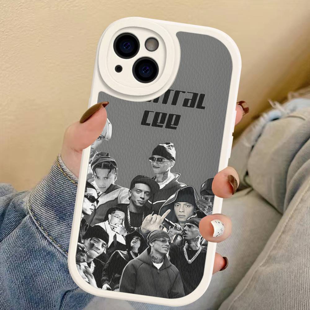 Rapper Central Cee For IPhone 16 15 14 16E 13 12 11 Pro Max Plus Phone Leather Case