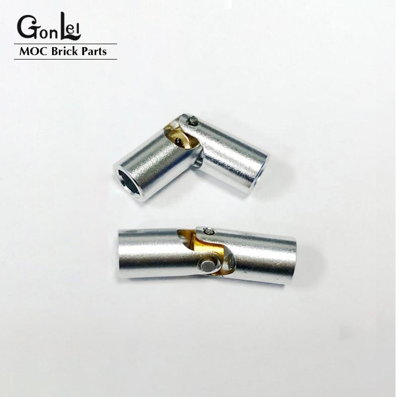 5-10-15Pcs Metal Universal Joint Axis Connector 61903 Science and Technology Series MOC Parts 9244 Building Block Parts DIY