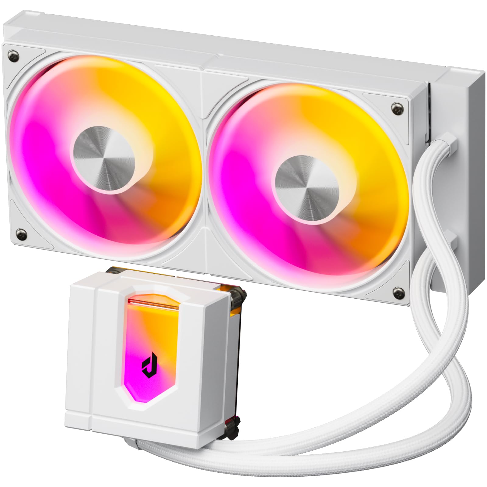 

upHere Simple Water-Cooled CPU Cooler, 240mm Radiator, Water Cooling System, CPU Cooler AIO, Simple Water Cooling, 120mm PWM Fan, ARGB Cooling Fan, TD