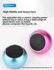 Metal Card-Insertable Bluetooth Mini Speaker with Subwoofer