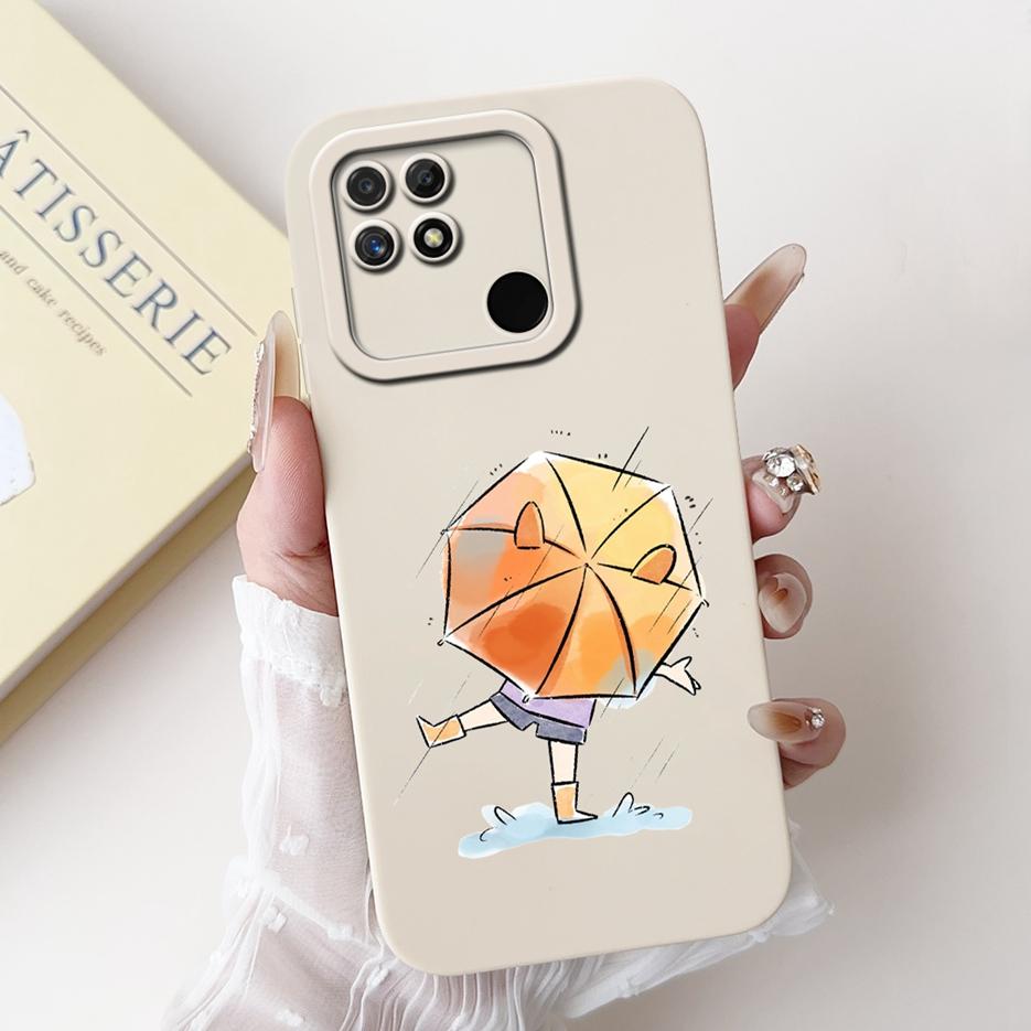 For Realme Narzo 50A Case RMX3430 Luxury Candy Painted Cover Soft Silicone Phone Case For Realme Narzo 50i Narzo50 A Shell Coque