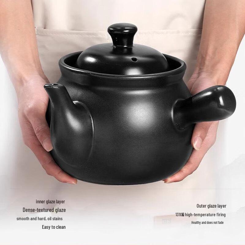 Jiwu Senlin Ceramic Herbal Decoction Pot