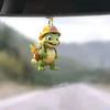 Turtle Colorful Acrylic Backpack Charm For Car Decoration Cute Cartoon Style