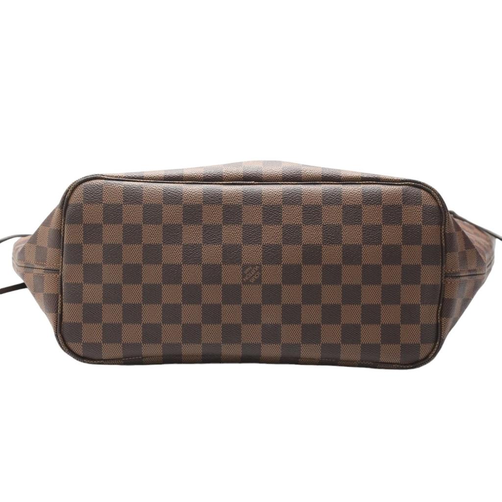 LOUIS VUITTON Damier No pouch Tote Bag Damier canvas Brown Women N41358 Used