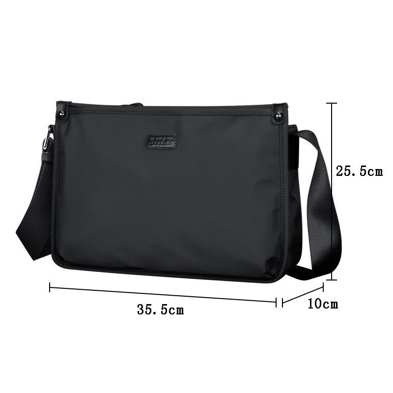 Geantă de umăr impermeabilă pentru bărbați Baojiaxi din pânză Oxford - Rucsac casual și geantă messenger