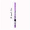 12Pcs Kuromi Cartoon Gel Pen Stationery 0.5mm Blue with Hook Office Write Personality Office Gift Pen Wholesale Ballpoint Pen