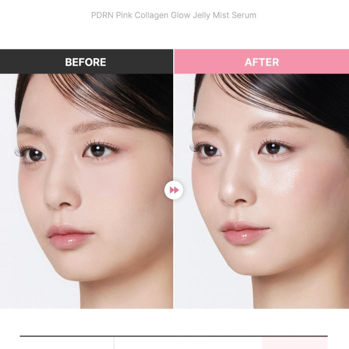 Medicube PDRN Pink Collagen Jelly Mist Serum 100ml – Stangrinantis ir drėkinantis švytėjimo purškiklis