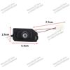 CQT1 2Pcs LED Car Rearview Mirror Welcome Light Projector Lamp For Mercedes Benz AMG A B C E S Class W177 W247 W205 W213 GLA GLB CLS