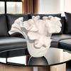 Modern Luxury Handmade Ceramic Vase with Floral Rim for Home Hotel Decoration Hydroponic Dried Flower Art