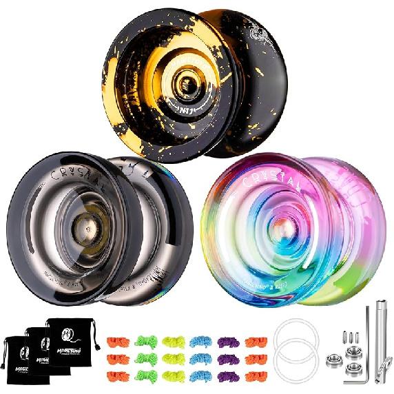MAGICYOYO Dual Purpose Yoyo N11 - Responsive Yoyo for Kids 8-12 or Above & Unresponsive Yoyo for Advanced with Yoyo Glove + Bag + Unresponsive
