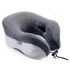 Portable Slow Rebound Memory Foam U-Shaped Ergonomic Breathable Soft Neck Wrap Support Travel Pillow Adjustable Break Pillows