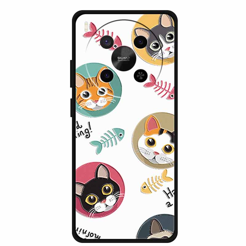För ZTE Blade V70 Max Fodral 3D Blommigt Prägling Mjuk Silikon Telefonfodral för Nubia V70 Max Fodral Relief Blomma Skal Ny V 70 Max