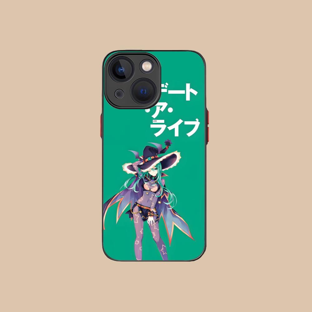 Date a Live Natsumi Kyouno Phone Case for iPhone 16 15 14 13 12 11 X XR XS 8 7 Pro Max Plus Mini Colour Printing Silicone Luxury