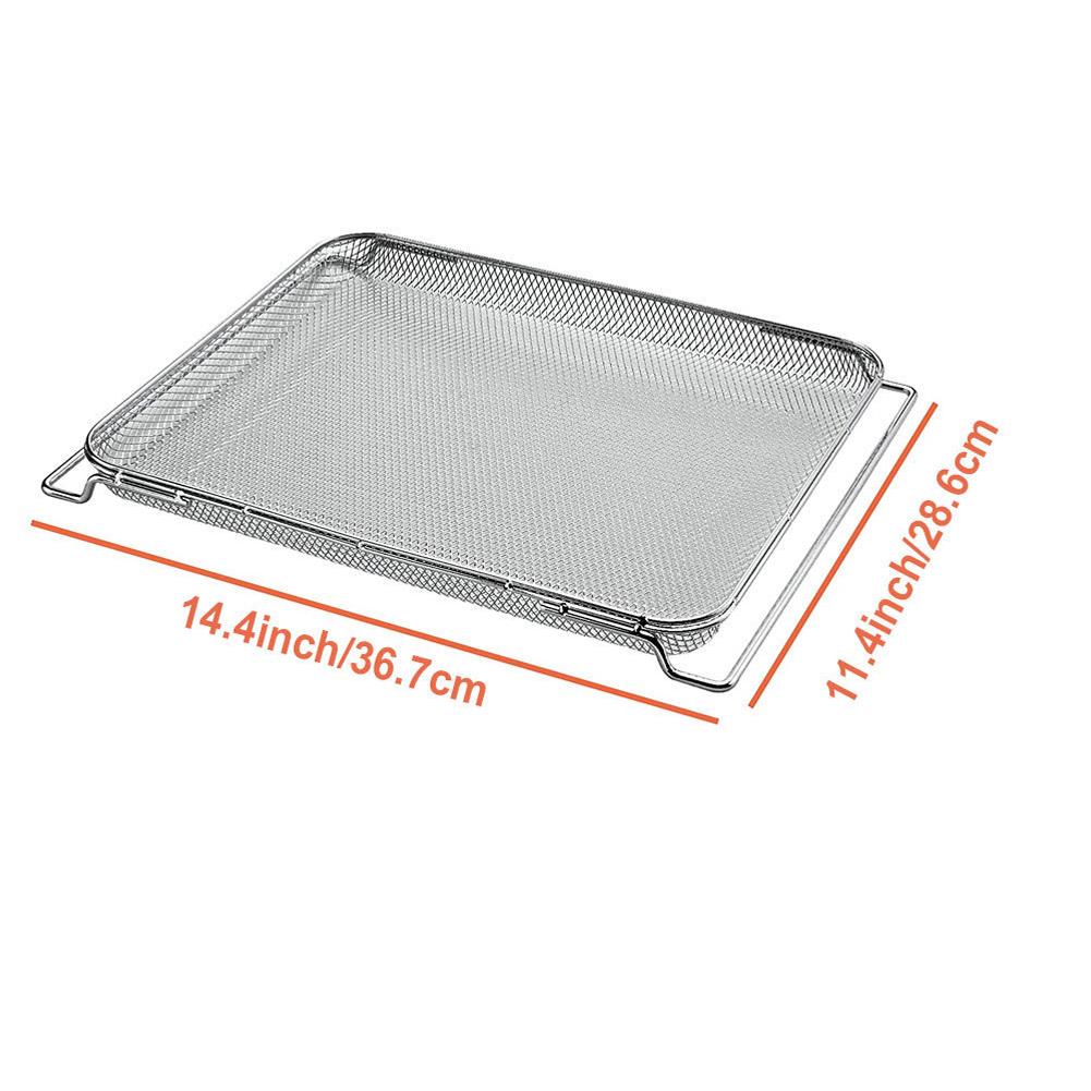 Easily Cleanable Stainless Steel Air Fryer Basket Designed for Compatibility with Models Like the DT251 & More