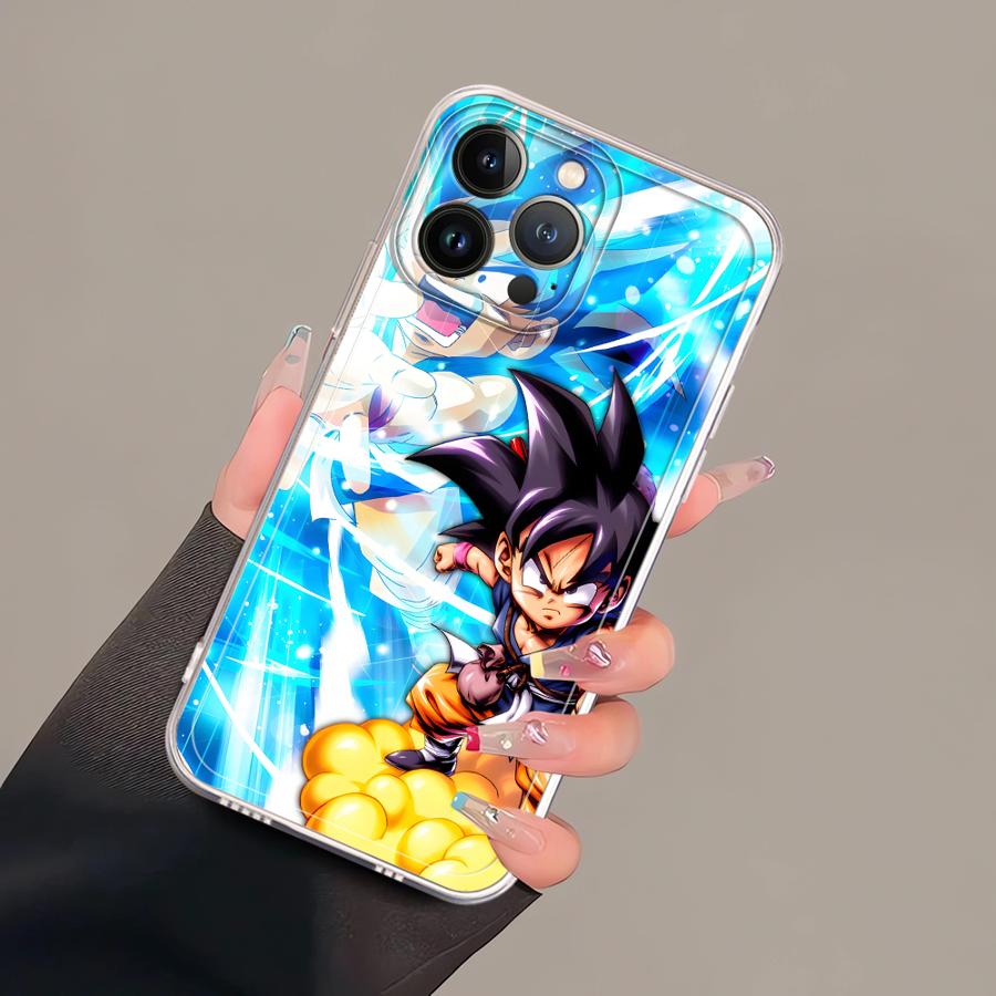 Case for iPhone 17 Pro Max 13 Pro XR Air 16 XS Max 11 14 Plus 7 8 12 Mini 15 Soft Phone Cover Dragon Ball Cool Popular