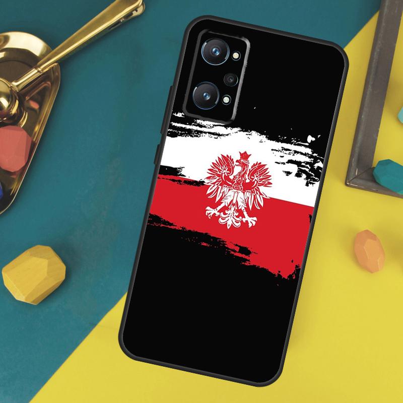 Poland Flag Case For Realme 14 12 10 11 13 Pro Plus GT 6 6T 5 GT7 Pro C61 C55 C51 C21Y C25S C67 C75 C53