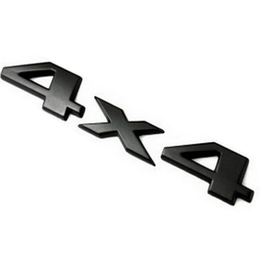 AUTCOAT 1 Pièce 3D 4x4 Quatre Roues Motrices Autocollant Logo Emblème Badge Autocollants Accessoires de Style de Voiture