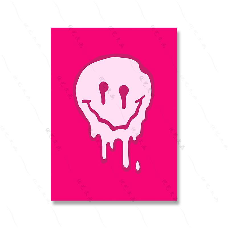 Fashion Pink Leopard Zebra Poster Minimalist Wall Artwork Modern Canvas Painting Print Love Pictures Kid Nursery Room Home Decor