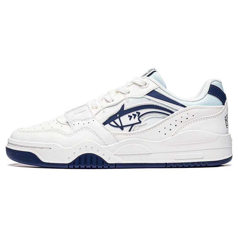 New LiNing Yuebai Ocean Durable Breathable Low Top Skateboard Shoes Women's White AGCS252-16