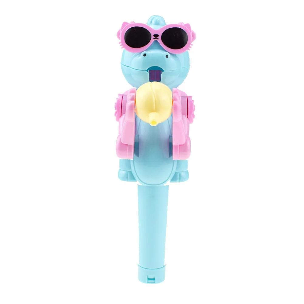 1pc Creative Lollipop Robot Holder Dinosaur Eat Lollipop Pop Ups Case Candy Storage Cool Toy Party Favors Gifts for Kids