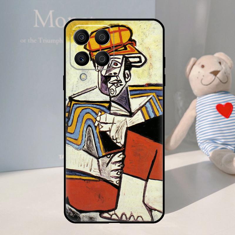 Picasso Abstract Art Painting For Samsung Galaxy M53 M13 M33 M12 M32 M52 M11 M21 M31 M35 M55 M15 M14 M34 M54 M06 M16 Case