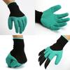 1 paire Gants de jardin jardinage avec creuser griffes pour homme et pour femme