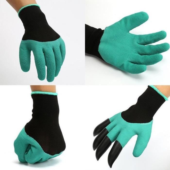 1 Pair Gardening Gloves with Digging Claws for Men and for Women