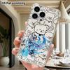 Phone Case: 2D flat, suitable for iPhone 18 17 16 15 14 13 Pro, transparent with corner protection, fairy girl, Christmas and Halloween gift