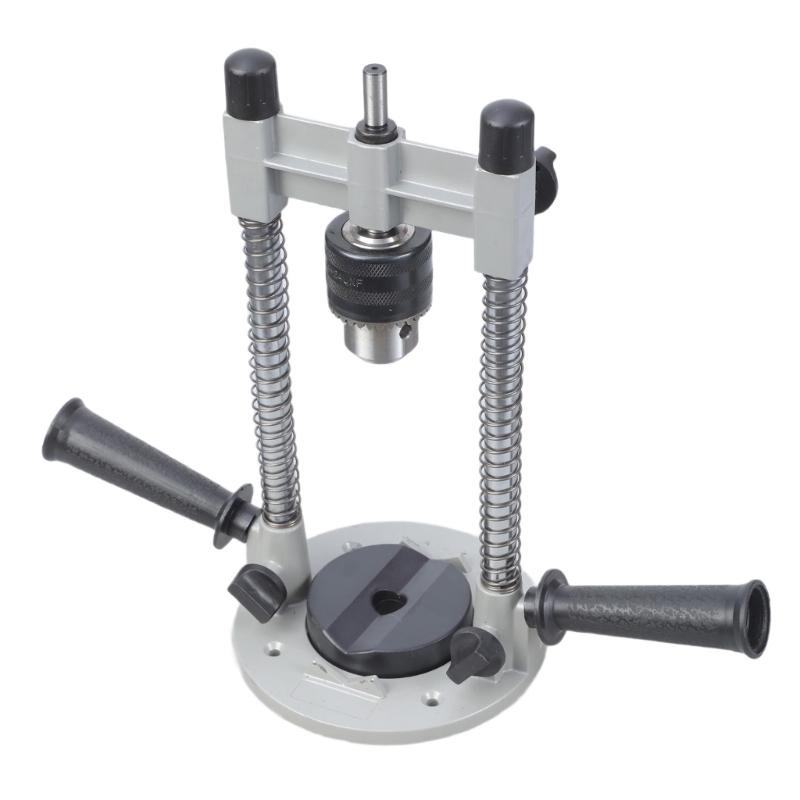 

Heavy Duty Aluminum Alloy Drill Jig Attachment With Adjustable Angle Control Safe Handle and Anti Slip Base Design 1