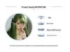 Daily Internet Celebrity Lolita Long Straight Hair Wig with Realistic Bangs - Summer JK Full Head Set