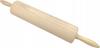 Wooden Rolling Pin On Bearings for Dough, Movable