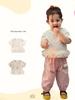 Baby Girl Cartoon Short Sleeve T-Shirt, Skin-Friendly, Summer 2026, Sizes 0-3 Years, Casual Sweet Top for Infants and Toddlers
