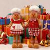 Cute Christmas Gingerbread Man Telescopic Doll - Cute Cartoon Doll Decorates Holiday Parties and Holiday Home Decors