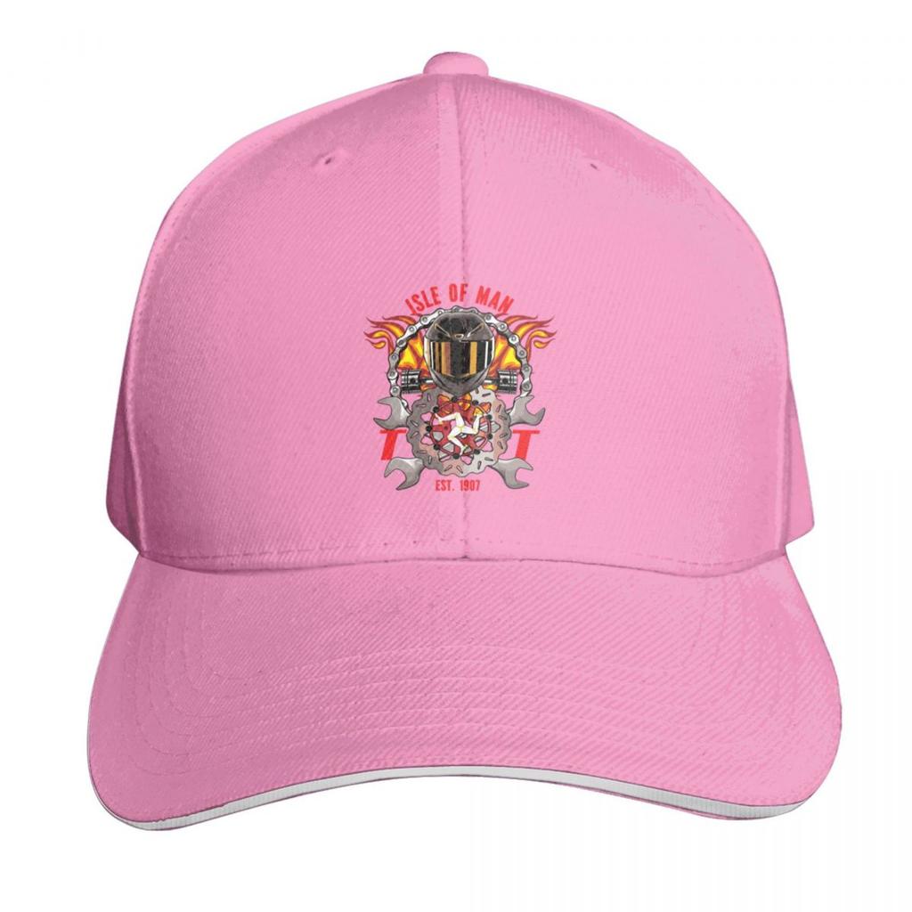 Isle of Unisex UK Motorbike Racing Race Day Baseball Cap hard hat dad hat Sunhat Womens Beach Unisexs