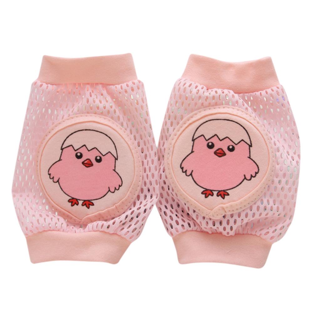 

(проектор)Мультяшная детская безопасность, ползающая локоть, подушка для малышей, наколенники, защитное снаряжение One Size розовый