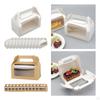 12 Pieces Cake Boxes Bakery Gift Pastry Dessert Containers for Year