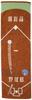 Marushin Sports Baseball Retirement 0135030800 Towel, "Guts!!" Club, Gift, Antibacterial, 100% Cotton,
