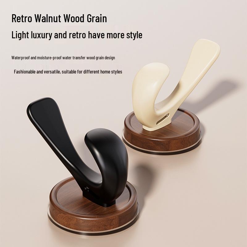 No-Drill Wall-Mounted Suction Cup Clothes Hook - Strong Load-Bearing for Bathroom/Toilet Doors