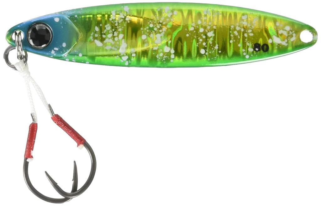 JACKALL Kovová jig Binbin Metal TG Typ Slow 80g Grikin Squid Glow