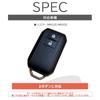 XIKER Leather Smart Key Case for Suzuki Hustler Comfortable to the Stylish and Protects Against Dirt and and Attaches to Car Remote Dustproof and