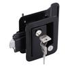 Camper Door Lock, Metal Camping Card Alatch Handle Zinc Alloy RV Door Lock Replacement