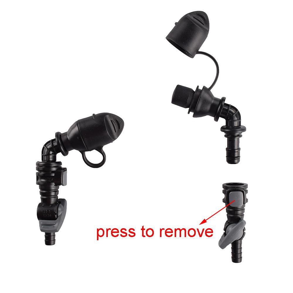 Multi-color Silicone Bite Mouthpiece Connector for Cycling Water Bags – Food Grade