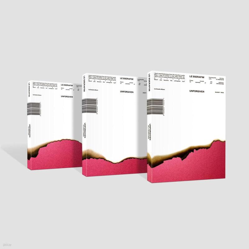 

LE SSERAFIM - 1st Studio Album UNFORGIVEN [1 out of 3 versions randomly sent]