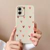 For Samsung Galaxy A06 Phone Case Heart-Butterfly Funda For Samsung A 06 Back Cover Camera Protection Liquid Silicone Bumper