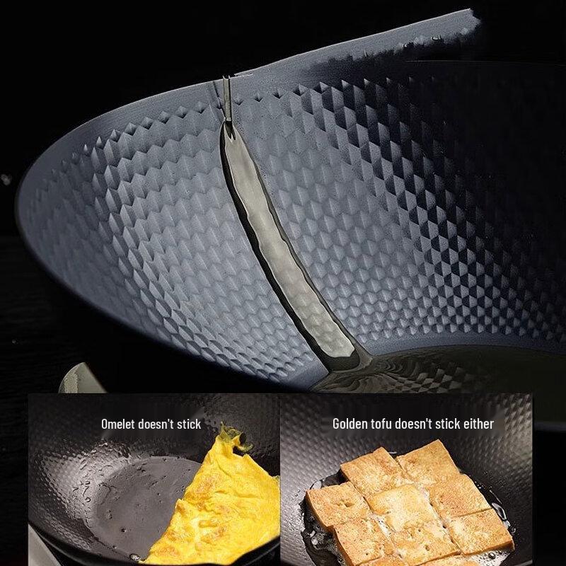 Yoshidasho Non-stick Cast Iron Wok