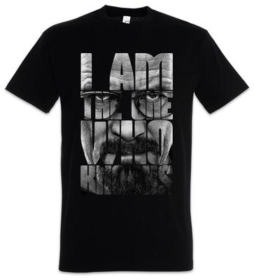 I AM THE ONE WHO KNOCKS T-SHIRT - Breaking Heisenberg Walter Bad T-Shirt White